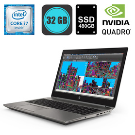 HP ZBook 15 G6 Core i7 32GB DDR4 500GB SSD P2000